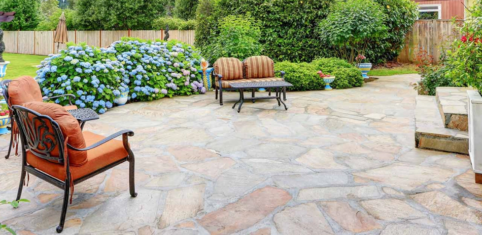 decorative concrete patio